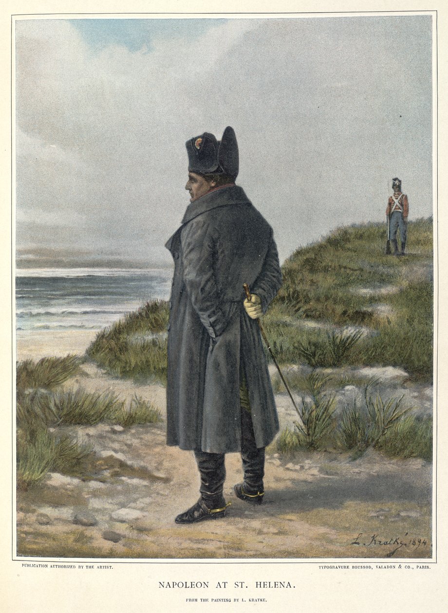 Napoleon at St. Helena by Unknown artist