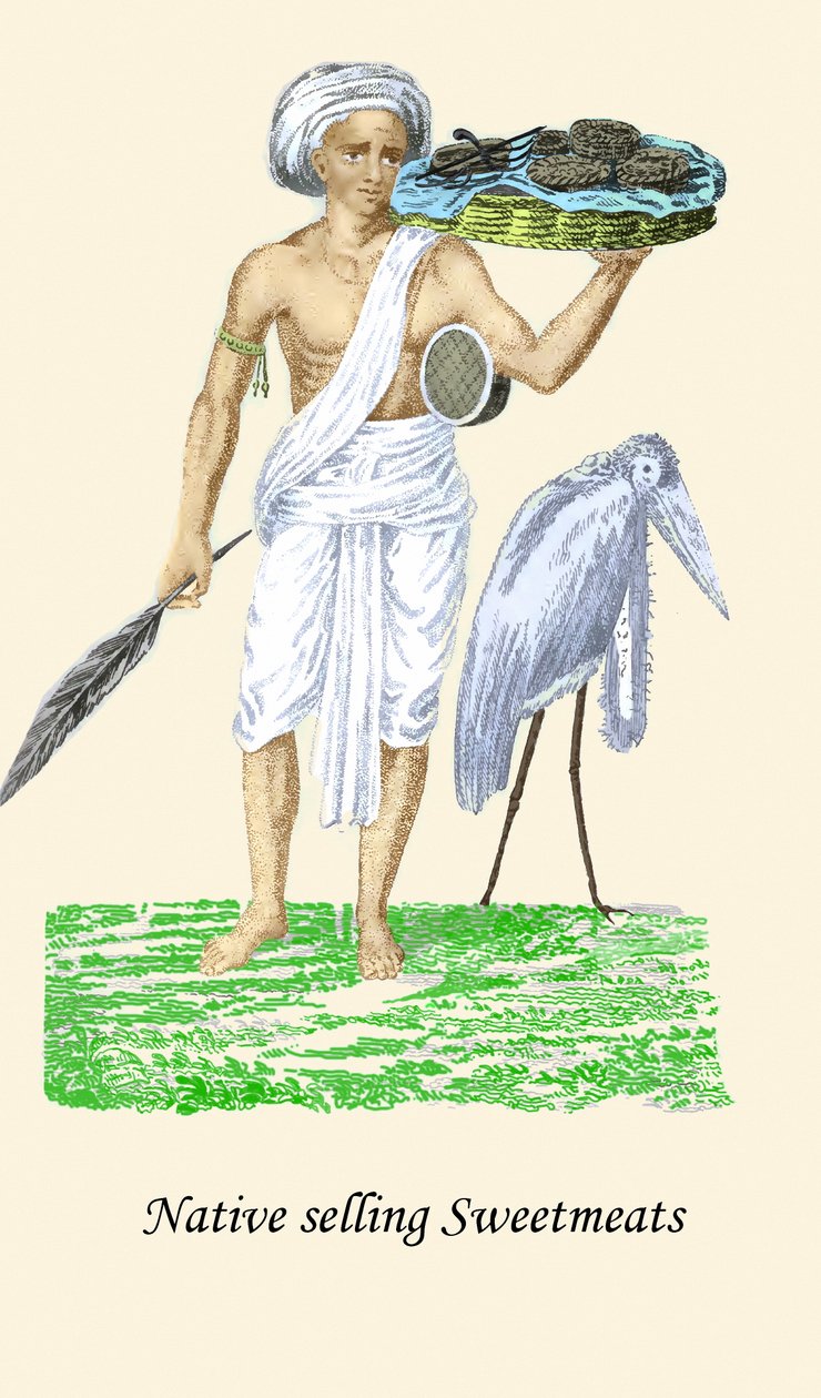 Native Selling Sweetmeats by Unknown Artist