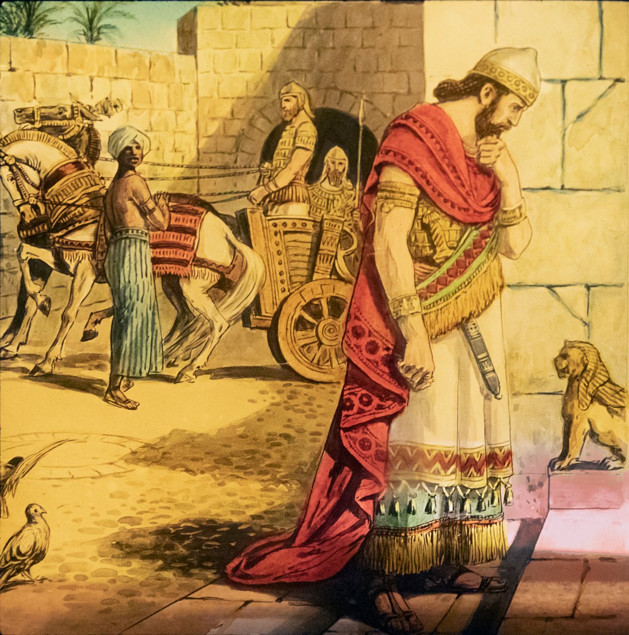 Nebuchadnezzar II, King of the Neo-Babylonian Empire by Unknown artist