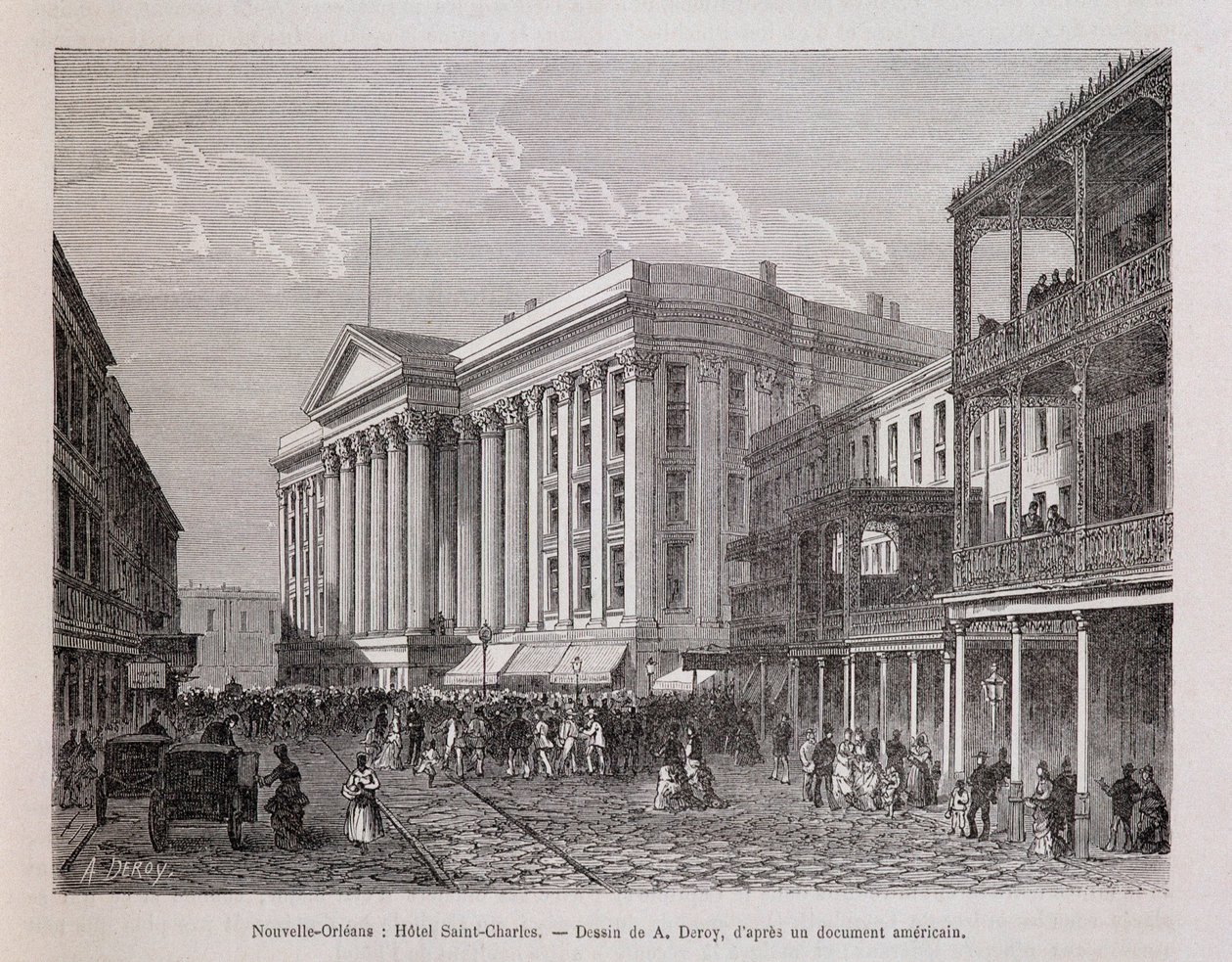 New Orleans: Hotel Saint-Charles - in 