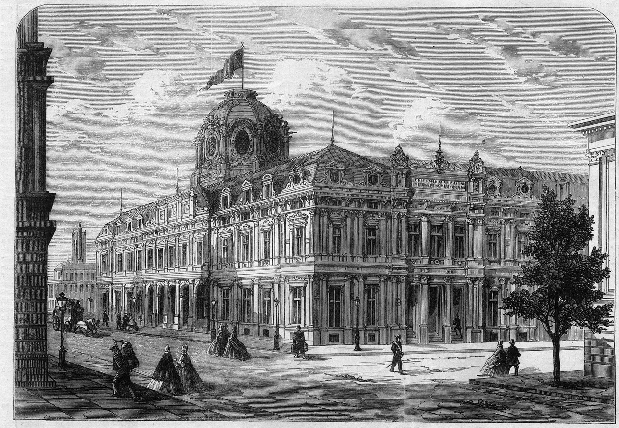 New commercial court of Paris Quai de Corse on the Ile de la Cite by Unknown artist