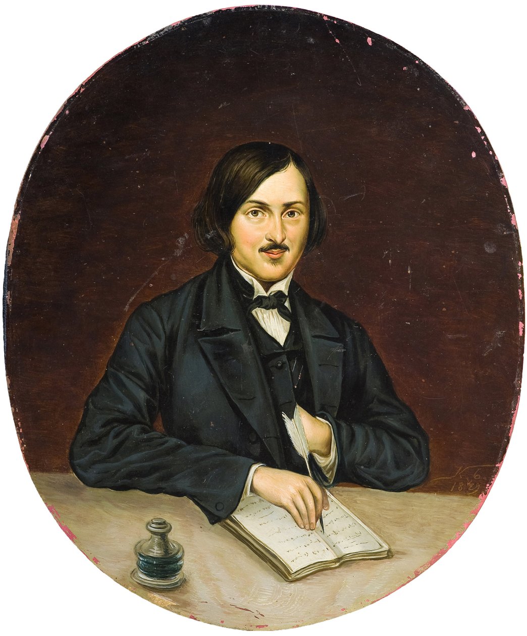 Portrait of Nikolai Gogol by Unknown artist