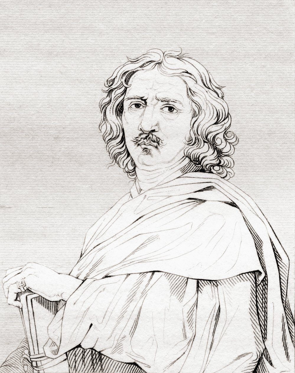 Nicolas Poussin by Unknown Artist