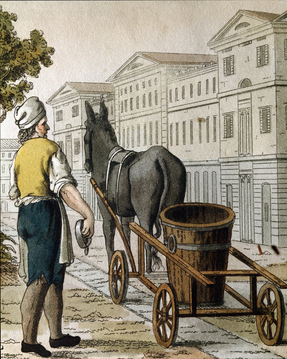 Old trade: the milkman by Unknown artist