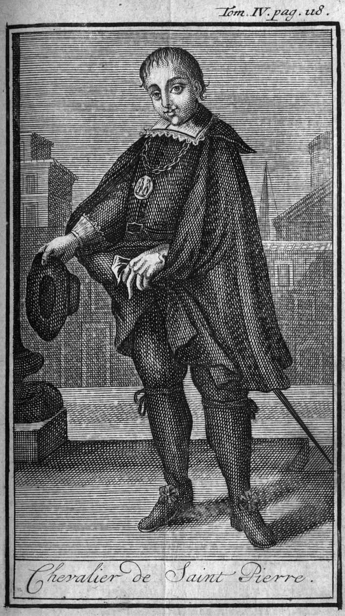 Orders of Knight. Knight of St. Peter (San Pietro) in Rome in the 15th century. In 