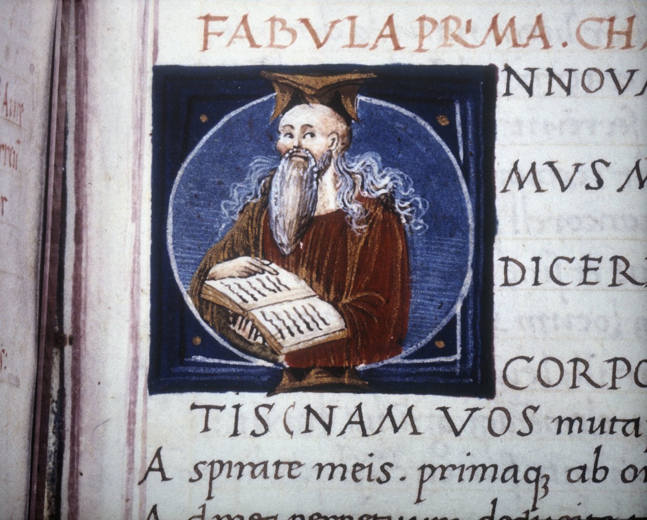 Ovid represented in a 15th century manuscript by Unknown artist