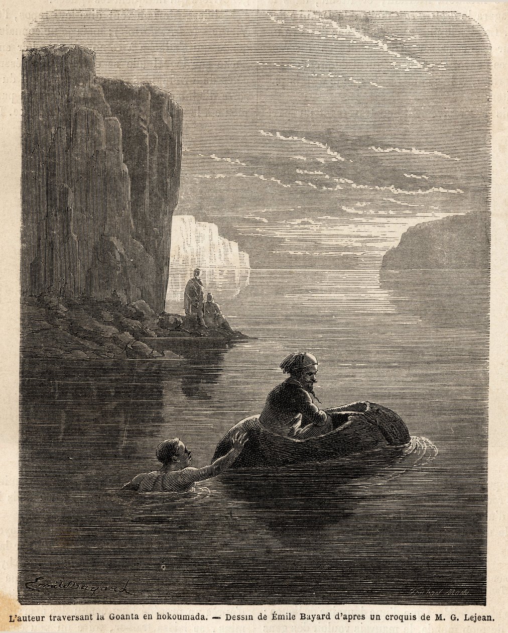 P. Marcoy on a hokoumada by Unknown artist