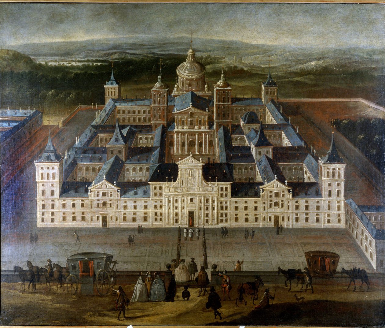 Palace of Escorial in Spain by Unknown artist