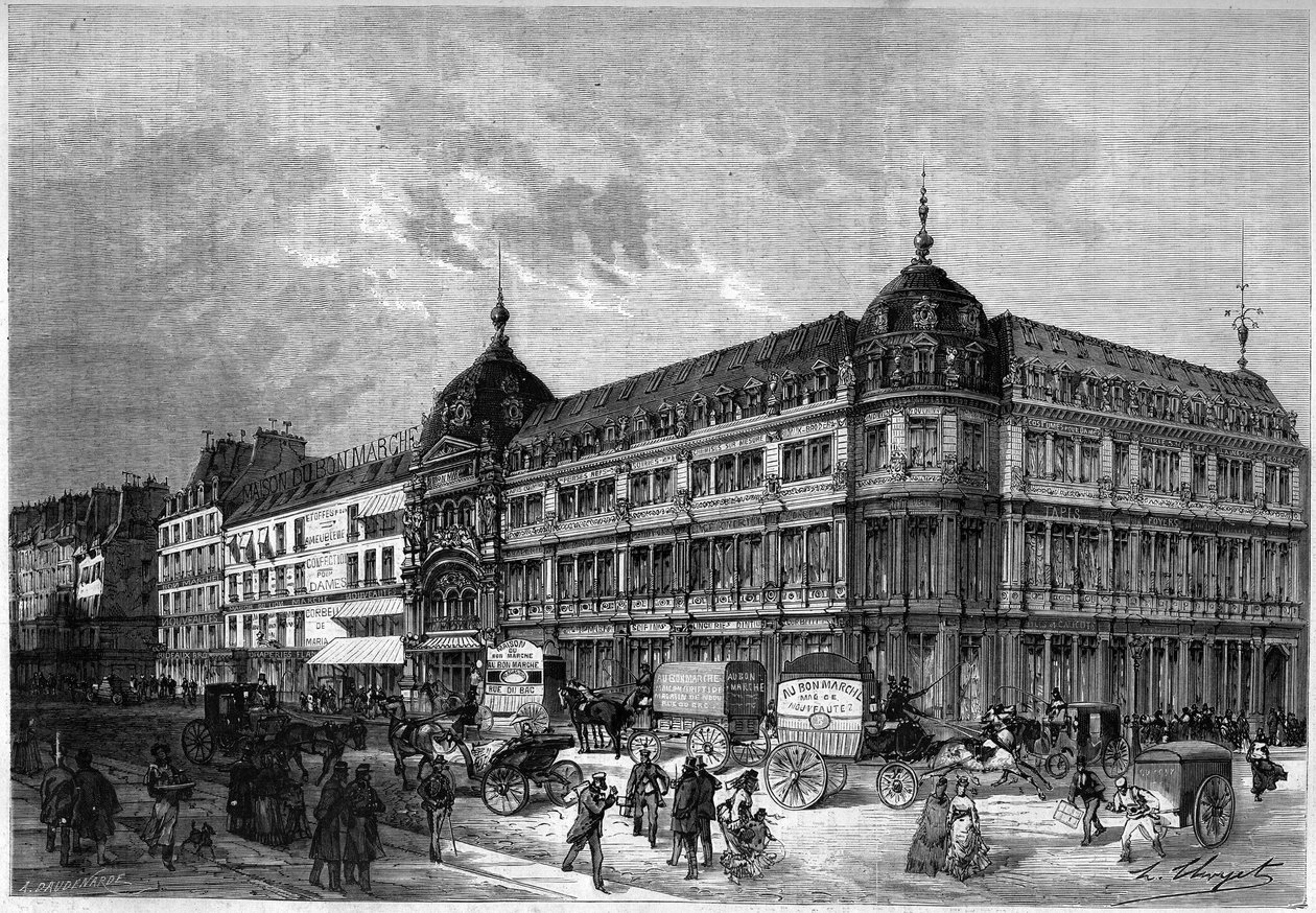 Paris 1872: New shops, 