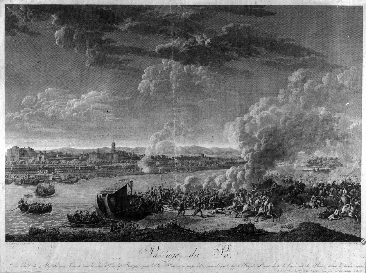 Passage of the Po Through the Armies of Napoleon Bonaparte by Unknown artist