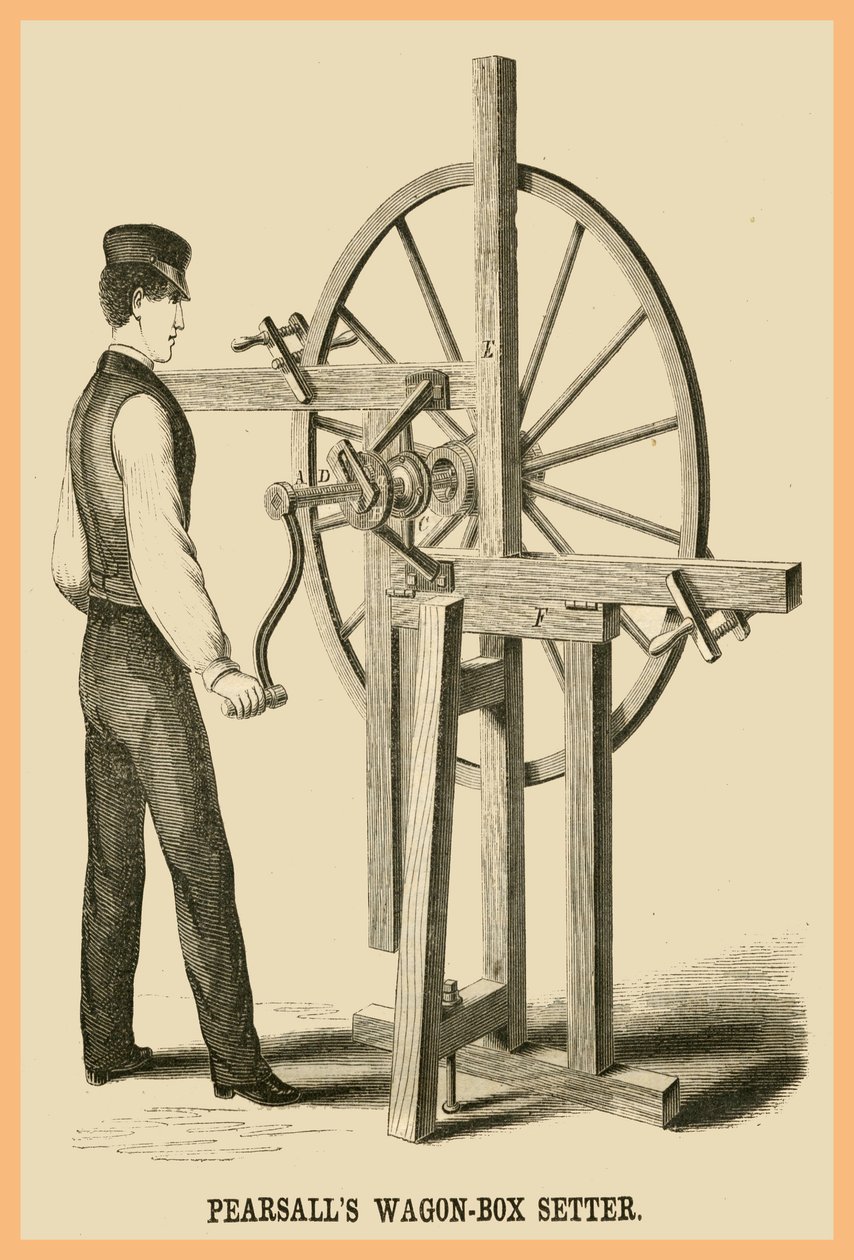Pearsalls Wagon-Box Setter by Unknown Artist
