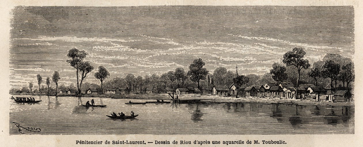 Penitentiary of Saint Laurent of French Guiana by Unknown artist