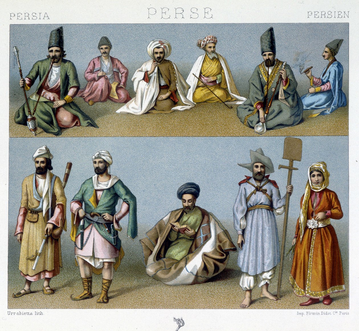 Persian Costumes - in 
