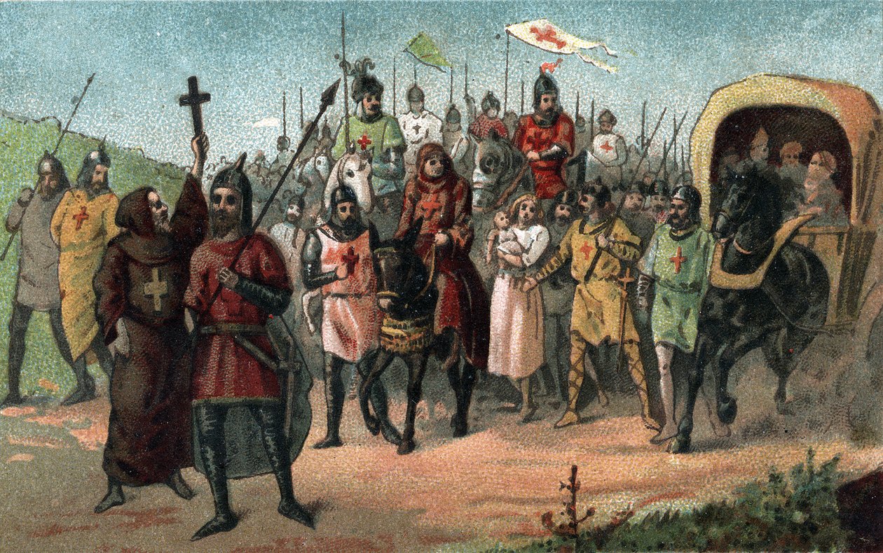 Peter the Hermit Preaching the Crusade (1095 - 1099) by Unknown artist