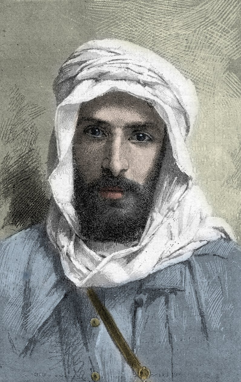 Pierre Paul Francois Camille Savorgnan de Brazza (1852-1905), French explorer in Africa - Portrait of Pietro Paolo Savorgnan di Brazza or Pierre Paul Francois Camille Savorgnan de Brazza in French (1852-1905), Governor General of Congo francais circa 1882 by Unknown artist