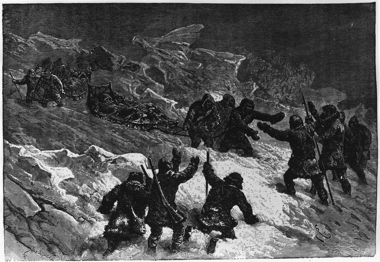 North Pole: meeting of Markham