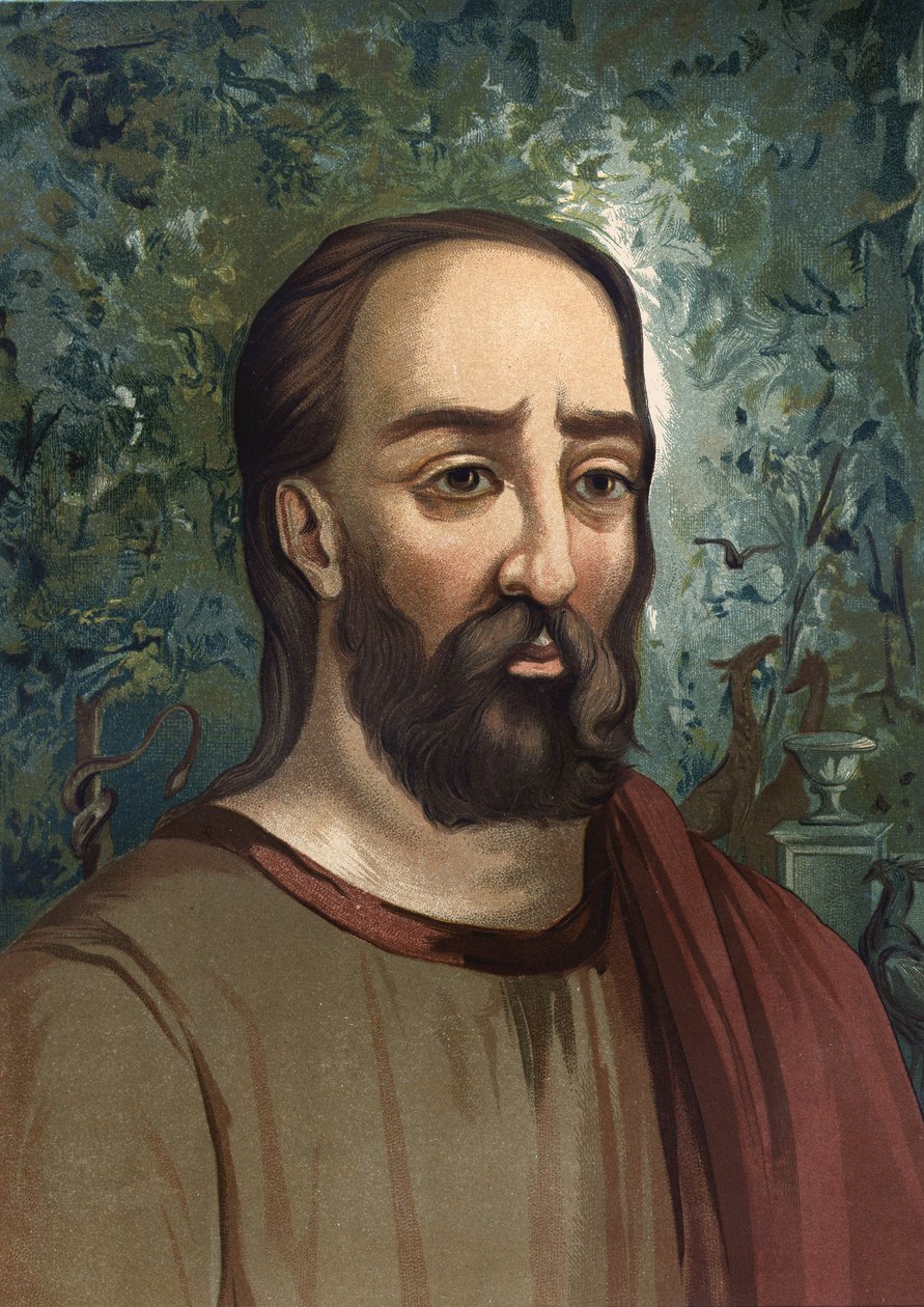 Pliny The Elder (23-79) - portrait of Pliny the Elder. in Latin Caius Plinius Secundus Latin writer (Como, 23 AD in Stabies, 79 AD). from 