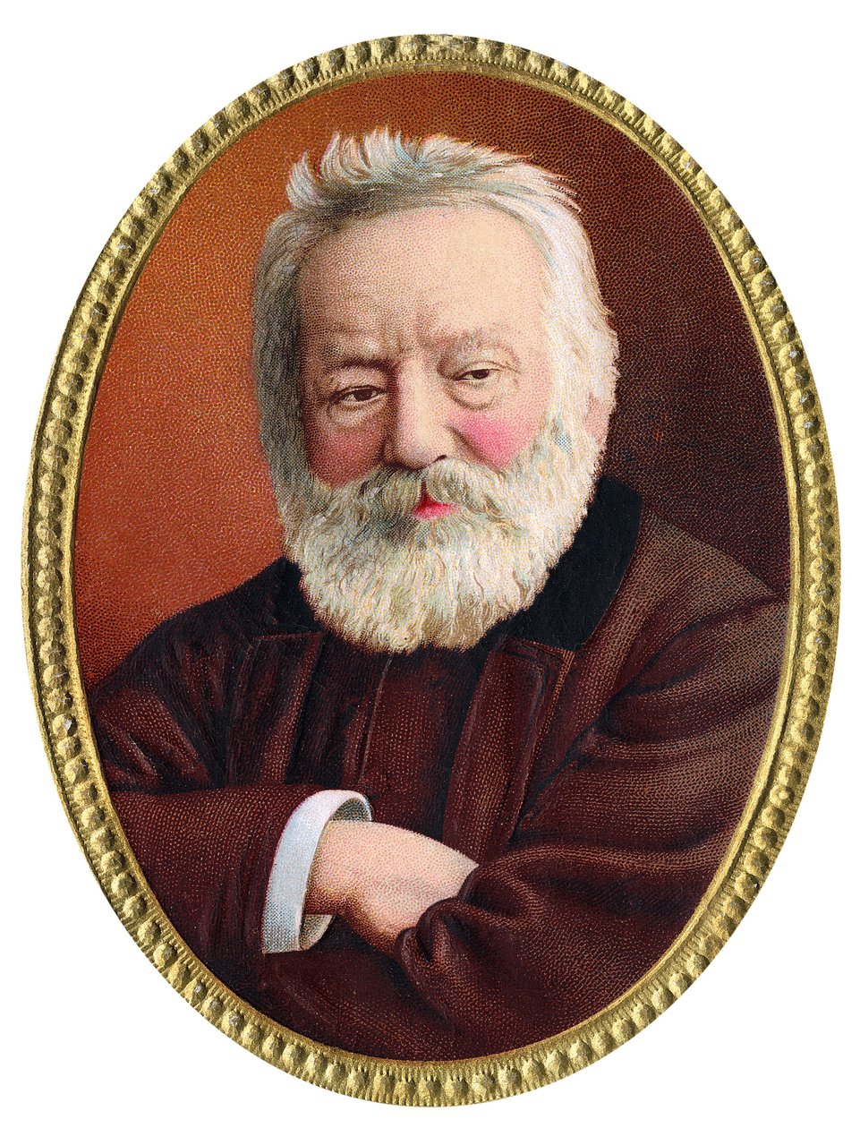 Portrait of French Writer Victor Hugo by Unknown artist
