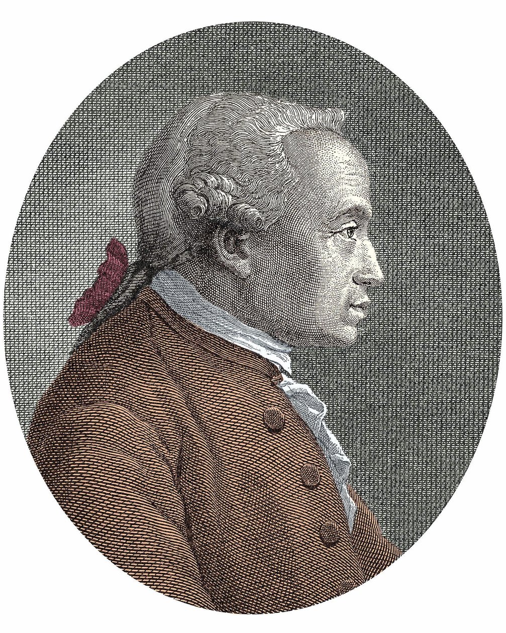 Portrait of Immanuel Kant (1724-1804) German philosopher by Unknown artist