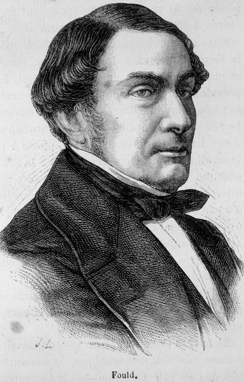 Portrait of Achille Fould, a French Jewish banker, a supporter of free trade and Saint-Simonism by Unknown artist