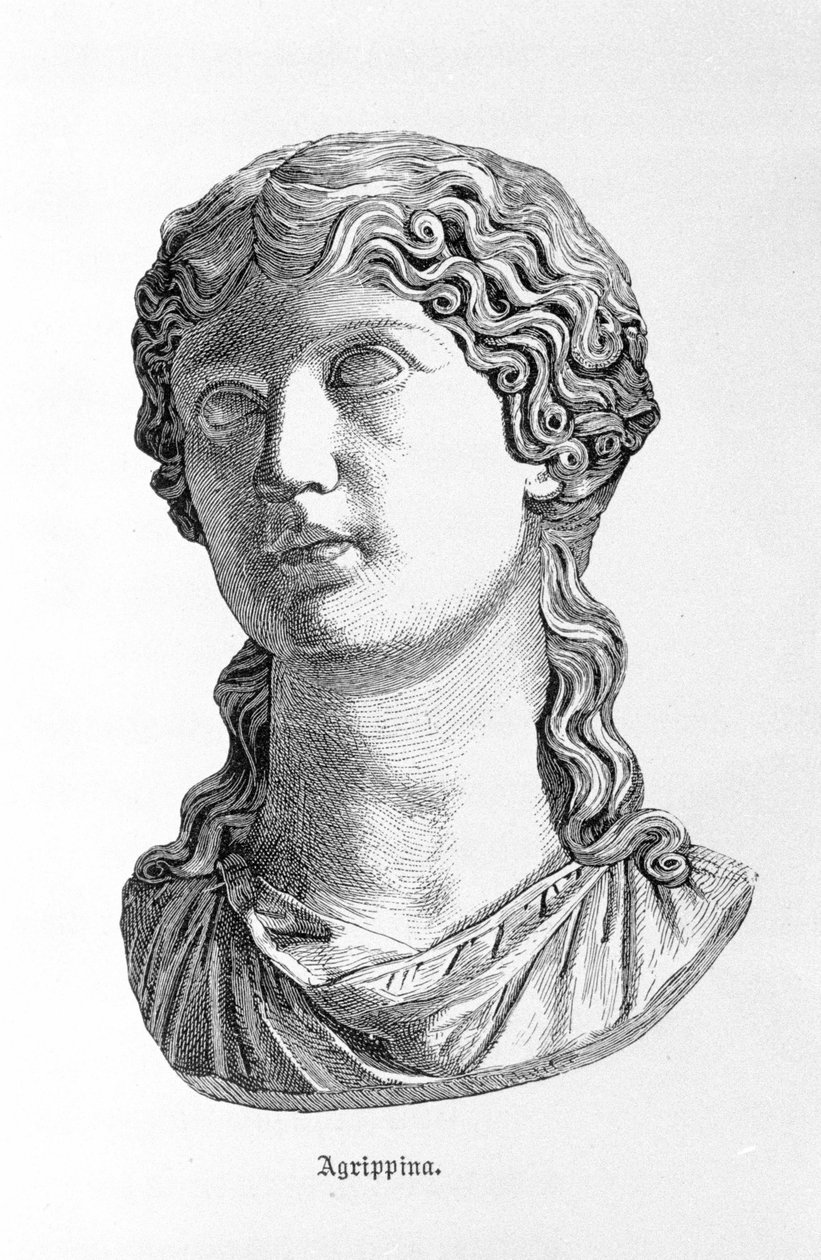 Portrait of Agrippina the Younger by Unknown artist