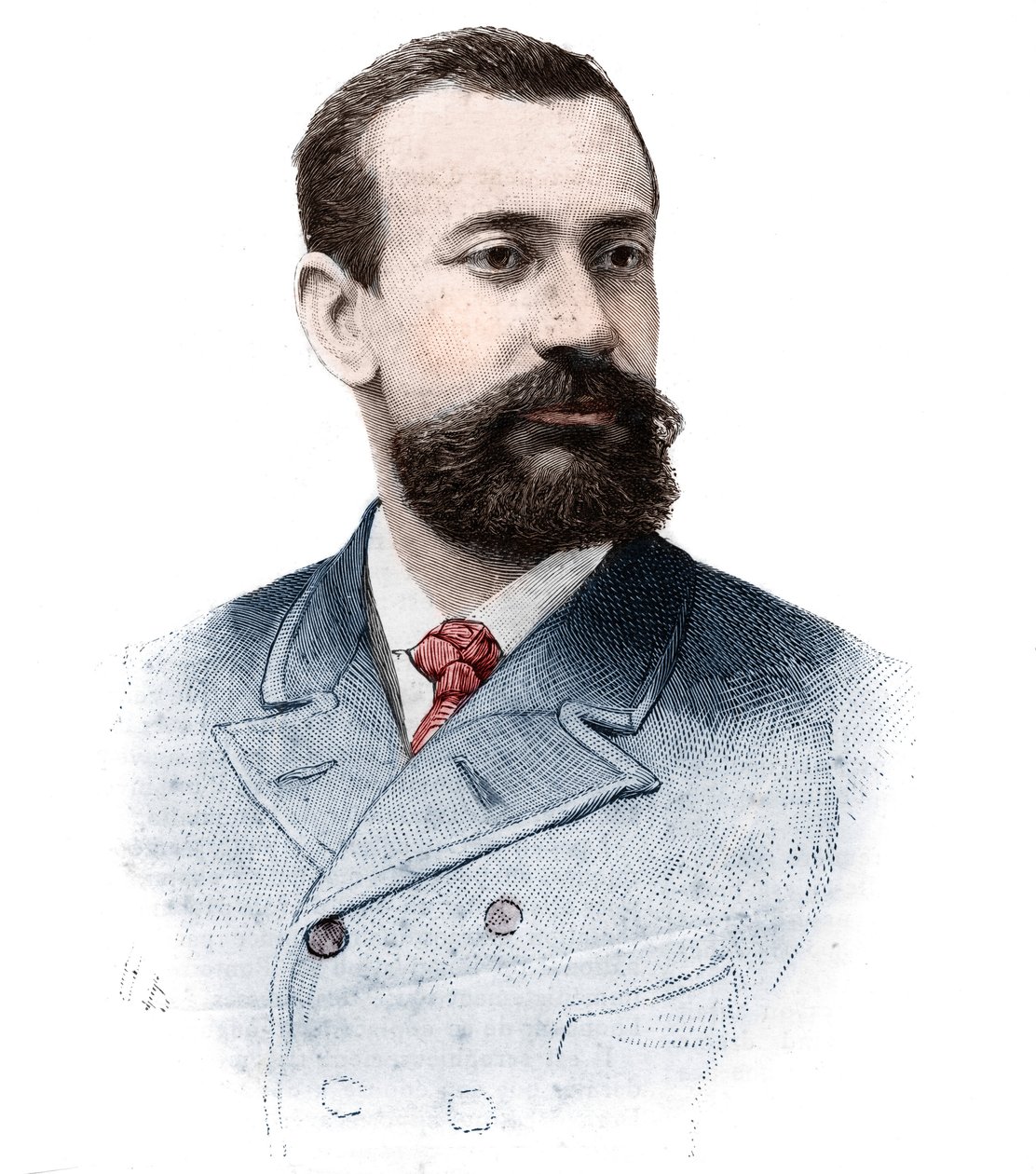Portrait of Albert I Grimaldi (Albert Honore Charles) (1848-1922), Prince of Monaco (1889-1922) in 