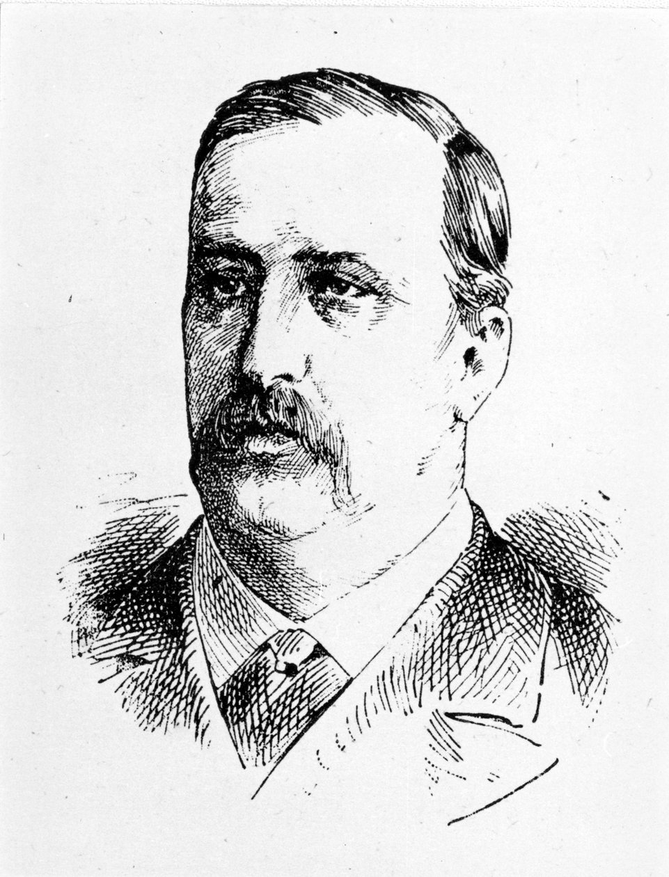 Portrait of Alexander Borodine, Russian composer by Unknown artist