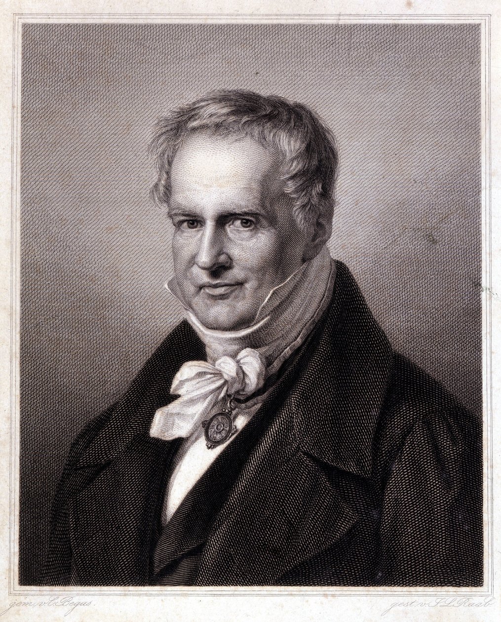 Portrait of Alexander Von Humboldt by Unknown artist