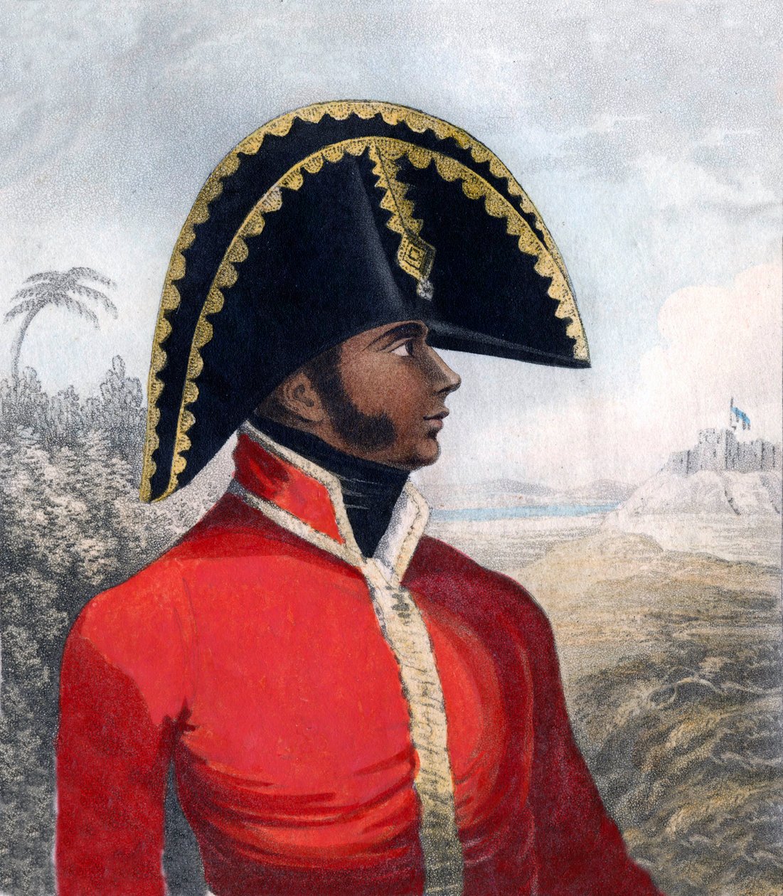 Portrait of Alexandre Sabes (1770-1818), first President of the Republic of Haiti by Unknown artist