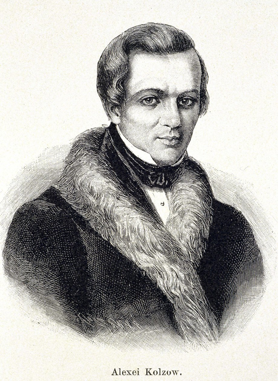 Portrait of Alexei Kolzow by Unknown artist