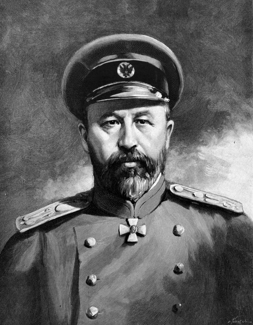 Portrait of Alexei Nikolaevich Kuropatkin (1848 - 1925), Russian General in the Russo-Japanese War and World War I by Unknown Artist