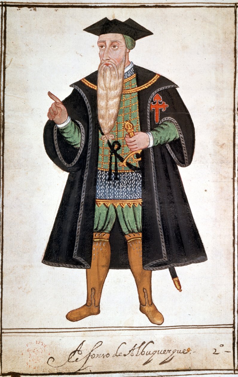Portrait of Alphonse by Albuquerque by Unknown artist
