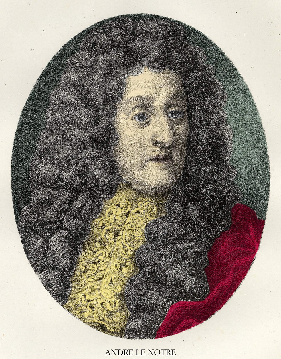 Portrait of André Le Nôtre by Unknown artist