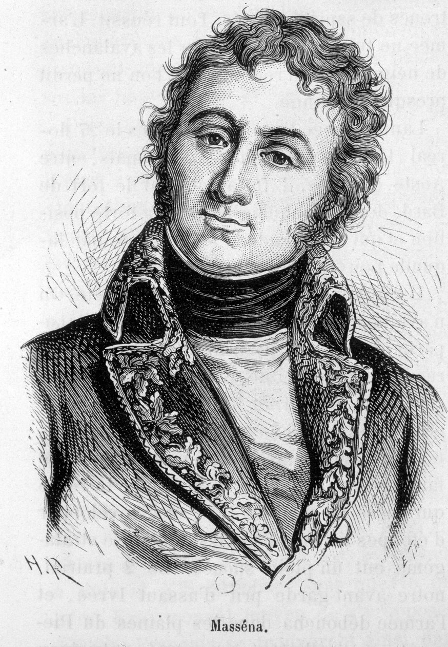 Portrait of Andre Massena (1756-1817), Marshal of France by Unknown artist