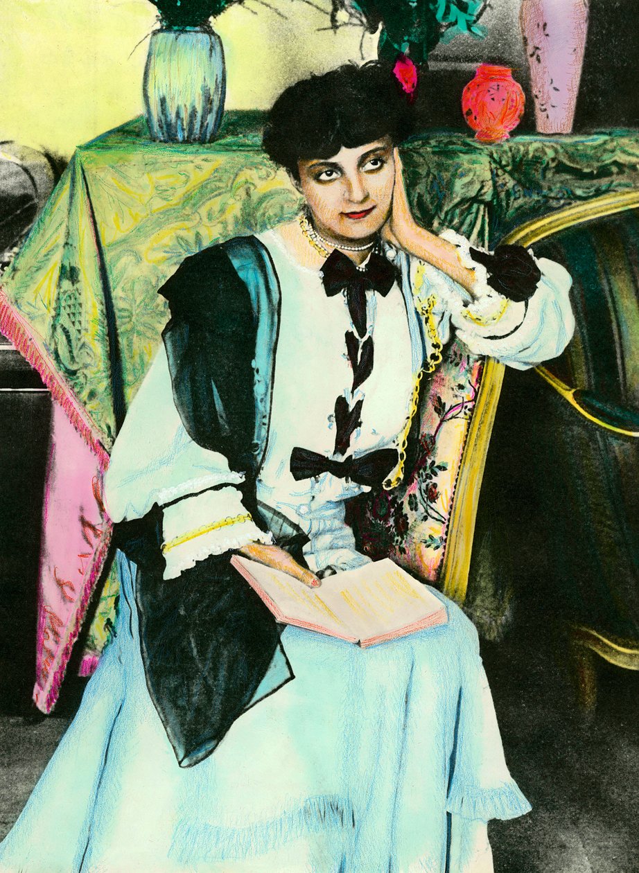 Portrait of Anna de Noailles by Unknown artist