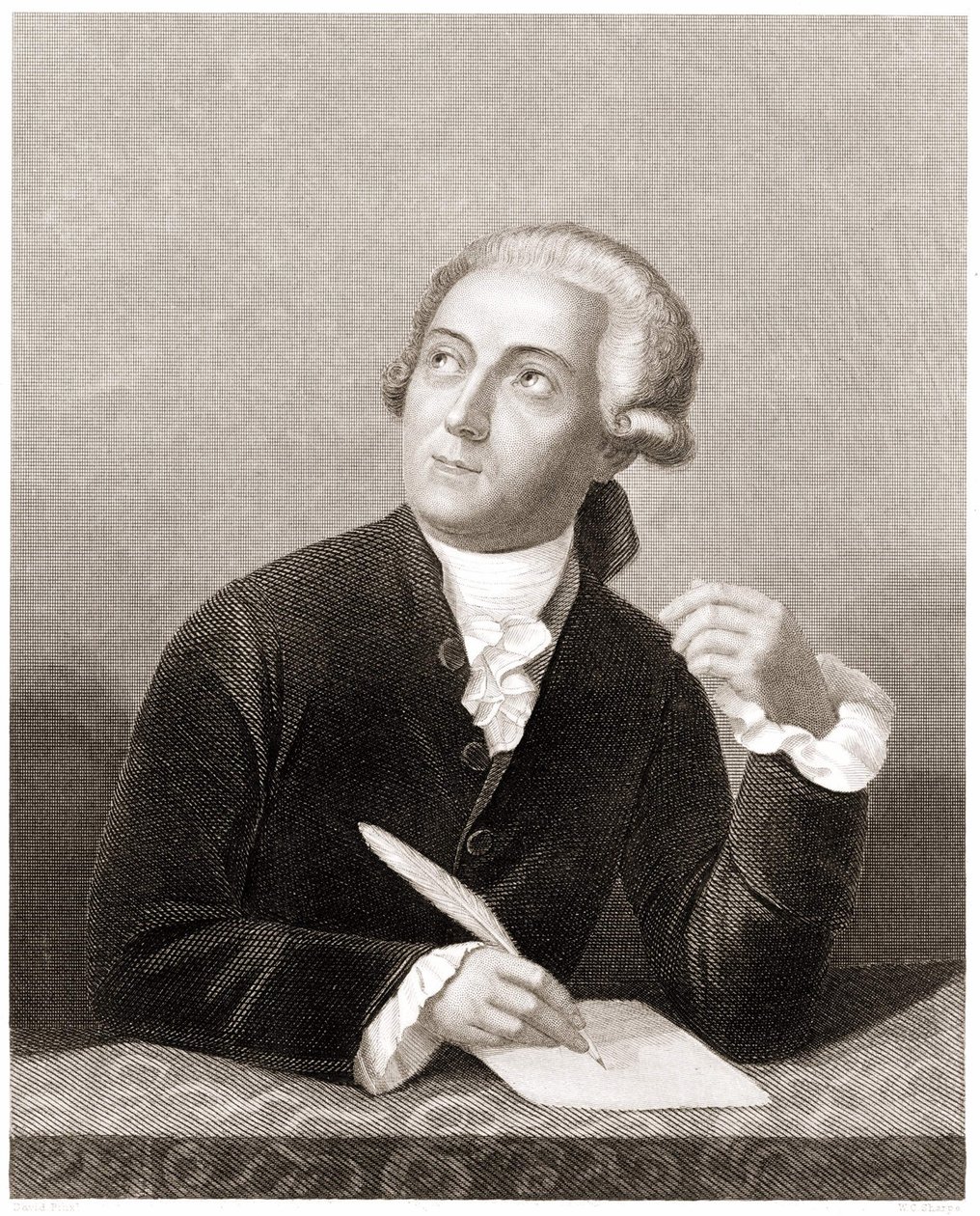 Portrait of Antoine Laurent de Lavoisier (1743 - 1794) by Unknown artist