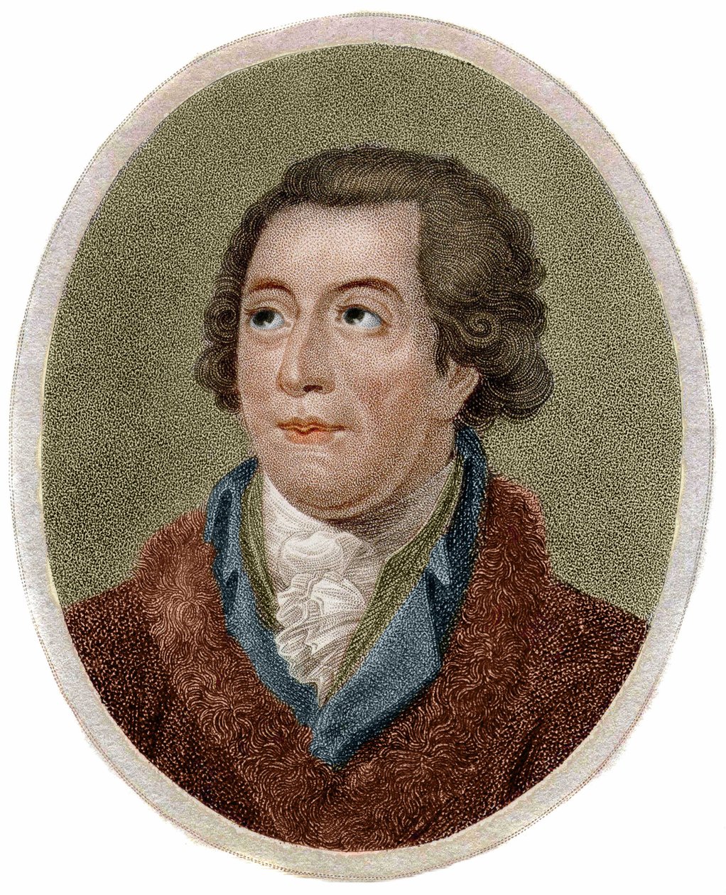 Portrait of Antoine Laurent de Lavoisier, French chemist (1743-1794) engraving by Chapman by Unknown artist