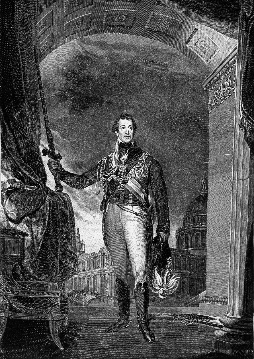 Portrait of Arthur Wellesley by Unknown artist