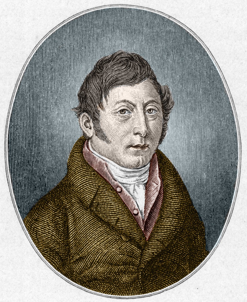 Portrait of August Klingemann by Unknown artist