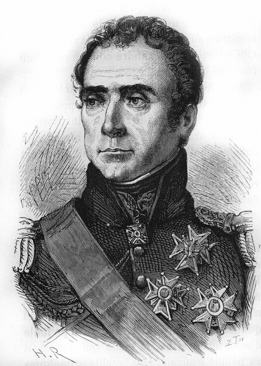 Portrait of Auguste Frederic Louis, Duke of Raguse, Marshal of France by Unknown artist