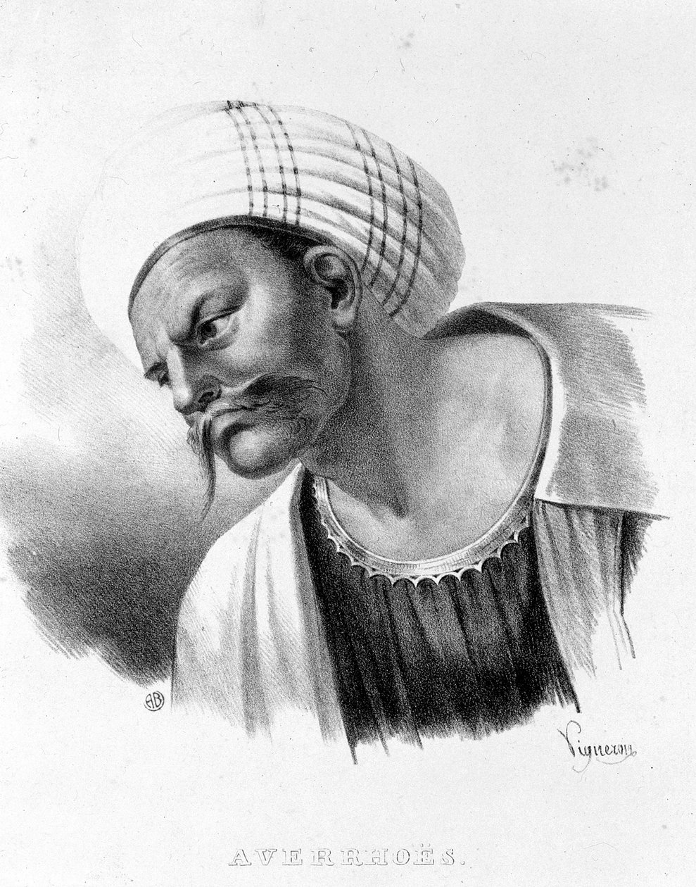 Portrait of Averroes (1126 - 1198) by Unknown artist