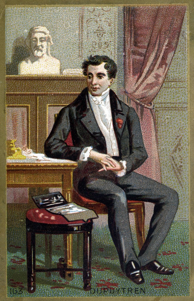 Portrait of Baron Guillaume Dupuytren, French Surgeon by Unknown artist
