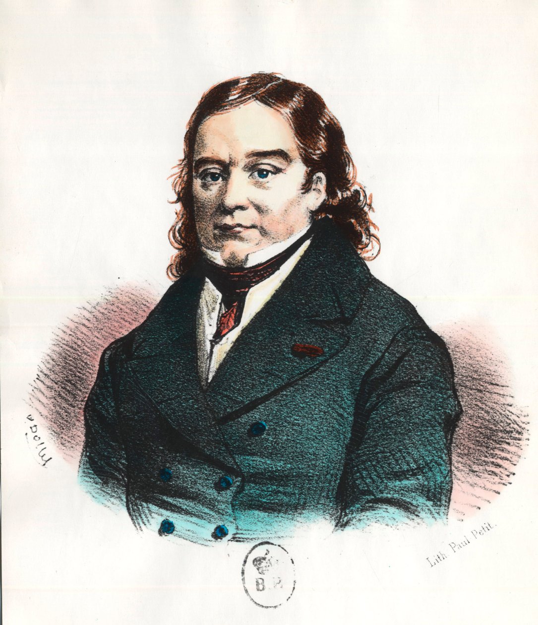 Portrait of Baron Larrey, French military surgeon and inventor of the ambulance by Unknown artist
