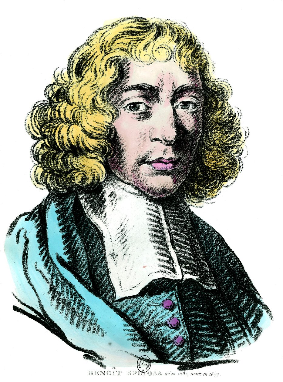Portrait of Baruch de Spinoza by Unknown artist
