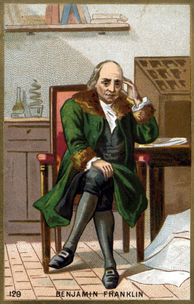 Portrait of Benjamin Franklin by Unknown artist