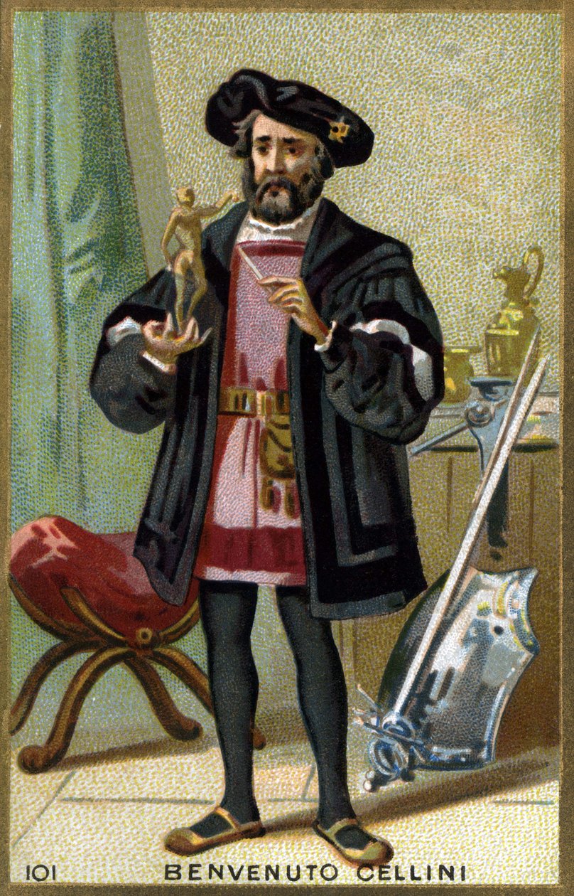 Portrait of Benvenuto Cellini by Unknown artist