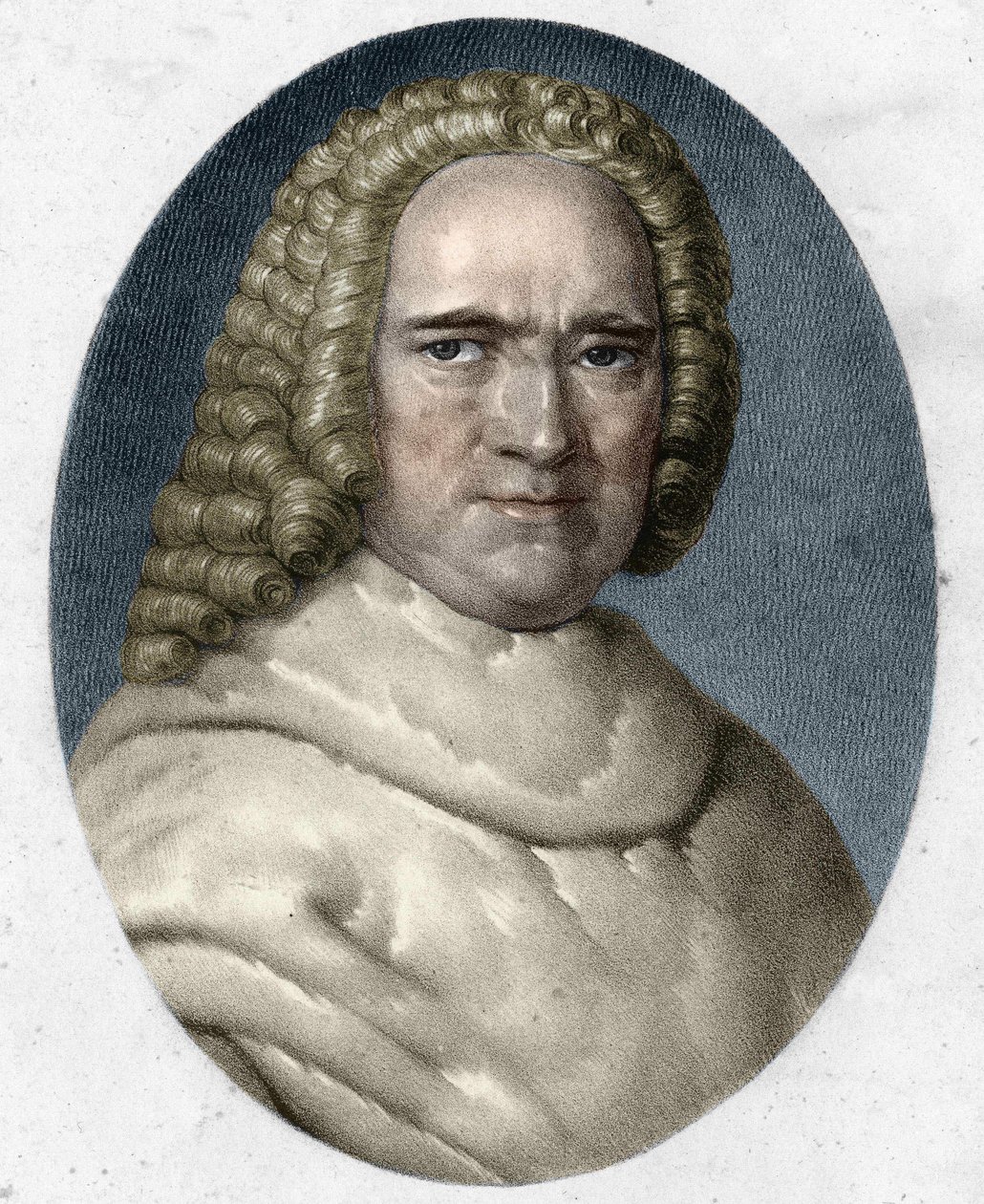 Portrait of Bernard de Jussieu (1699-1777), French botanist by Unknown artist