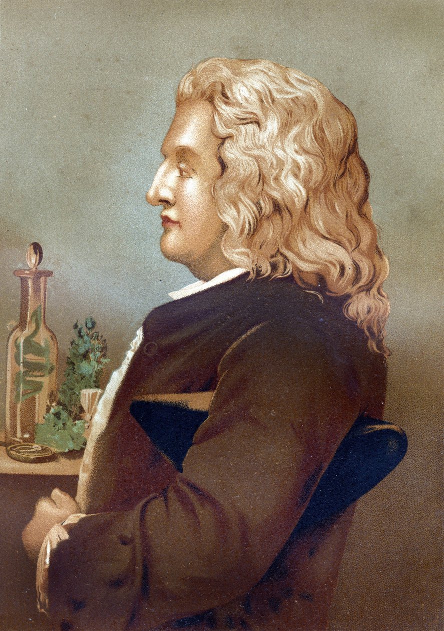 Portrait of Bernard de Jussieu (1699-1777), French botanist. from 