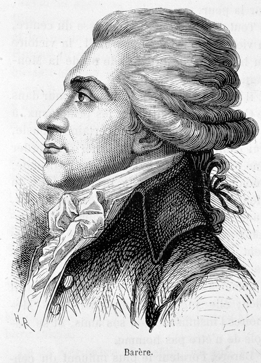 Portrait of Bertrand Barere de Vieuzac (1755-1841), French politician by Unknown artist