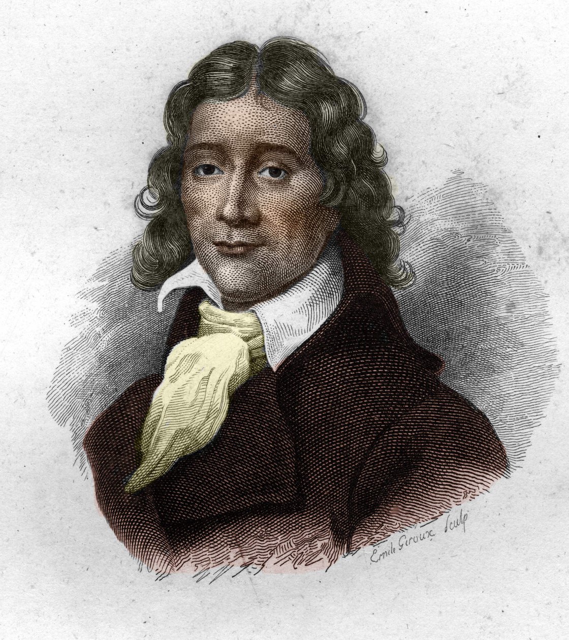 Portrait of Camille Desmoulins (1760-1794), French publicist and politician (19th century engraving) by Unknown artist